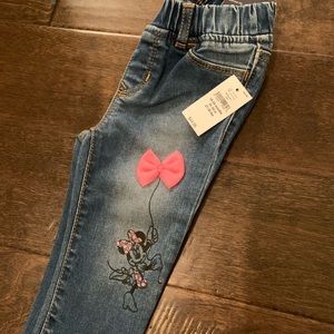 18-24mo GAP Minnie Mouse Skinny Denim NWT